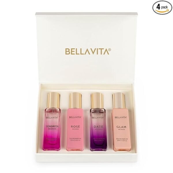 Bella Vita Luxury Woman Eau De Parfum Gift Set 4x20 ml for Women